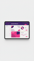 Branded Content Planner Tablet Edition
